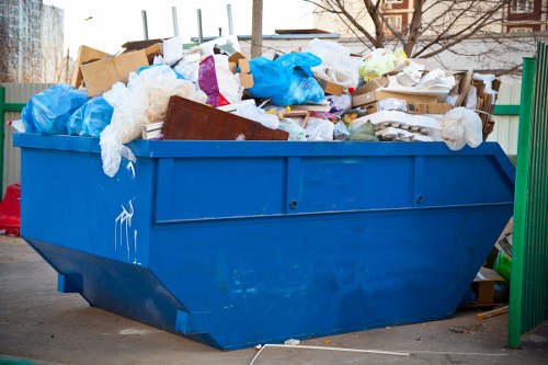 Residential and commercial skip placement