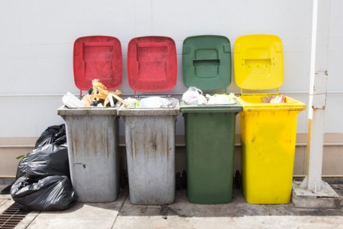 Recycling and waste disposal process by muck away services