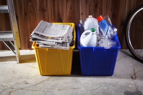 Residential clearance services in action