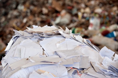 Safe disposal practices for hazardous materials in Islington