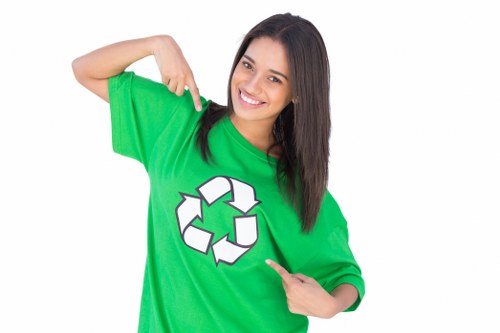 Advanced garden waste management technologies used in Islington.